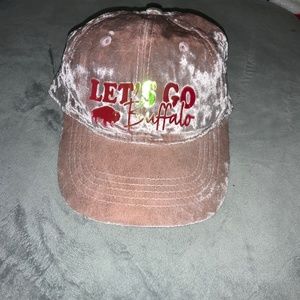 Buffalo Bills Style Let’s Go Buffalo Velvet Cap